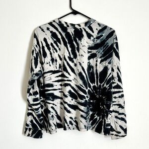 Zara Tie-Dye Long Sleeve Tee, Size S